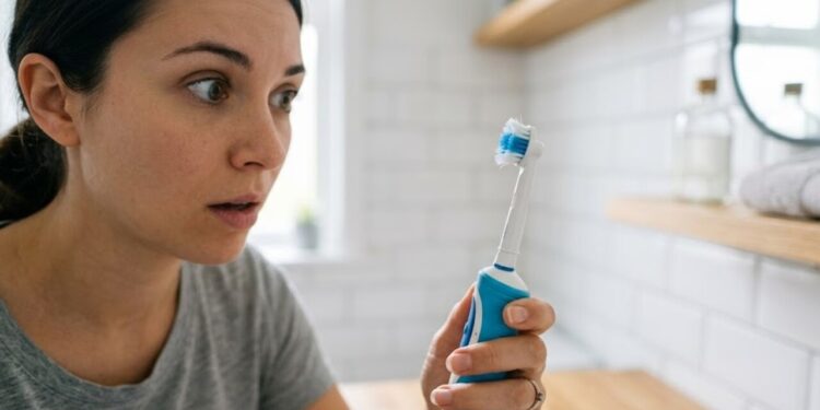 Esse sinal na sua escova de dentes indica que você precisa trocá-la urgente