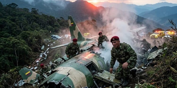 Avião militar cai e imprensa colombiana afirma que mais de 100 soldados estavam a bordo