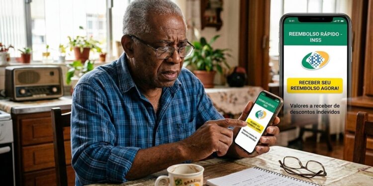 INSS emite alerta a segurados sobre golpe com aplicativo falso que promete reembolso de descontos, mas na verdade pode 'capturar' o seu dinheiro