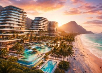 Megaprojeto de R$ 1,8 bilhão promete turbinar mercado imobiliário de luxo na Barra da Tijuca com aproximadamente 30 mil metros quadrados à beira-mar