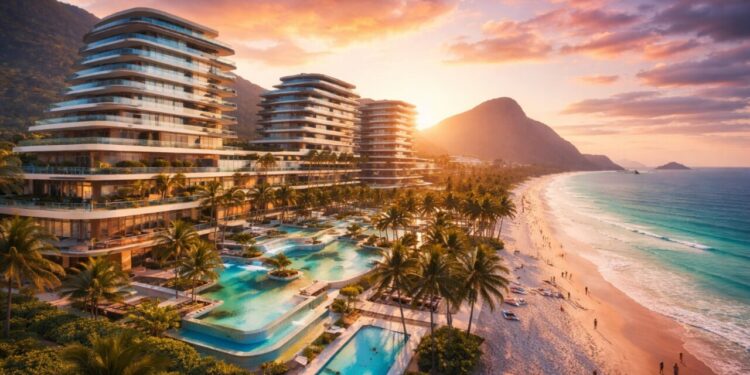 Megaprojeto de R$ 1,8 bilhão promete turbinar mercado imobiliário de luxo na Barra da Tijuca com aproximadamente 30 mil metros quadrados à beira-mar