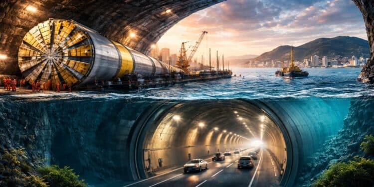 Megaconstrução de túnel brasileiro promete reduzir 1 hora de viagem para apenas 2 minutos a 870 metros de profundidade com investimento de R$ 7 bilhões