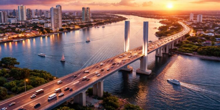 Nova ponte de R$ 838,3 milhões vai ligar Aracaju a Barra dos Coqueiros em até 1.380 dias e promete aumentar o fluxo de veículos e pessoas, facilitando o acesso ao comércio e serviços