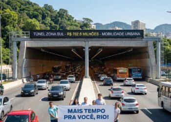 Governo inaugura túnel no RJ em megaobra que recebeu investimento de R$ 702,8 milhões e promete reduzir o tempo de deslocamento da população