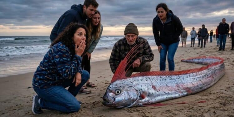 Peixe do fim do mundo aparece em praia e intriga moradores