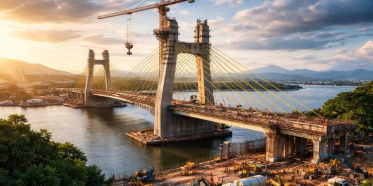 Conclusão da Ponte Joinville pode enfrentar novo impasse na megaobra de R$ 328 milhões que está em andamento com 41% de execução