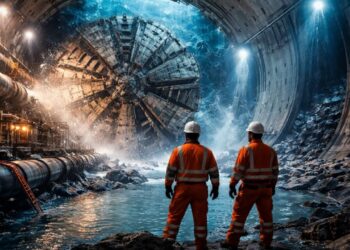 O processo impressionante da construção colossal do túnel sob o Canal da Mancha com 50,5 km de extensão e 38 km submersos