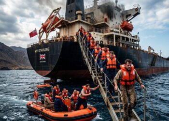 Navio britânico sofre ataque no Estreito de Ormuz e tripulação é evacuada com urgência