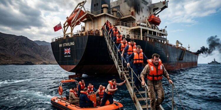 Navio britânico sofre ataque no Estreito de Ormuz e tripulação é evacuada com urgência