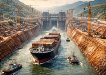 Novo megaprojeto de 3.200 km da China pode superar o Canal do Panamá e movimentar navios de 5 mil toneladas com investimento de R$ 167,8 bilhões