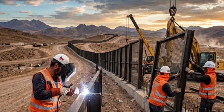 Chile anuncia megaprojeto de 'barreiras na fronteira' por decisão do novo presidente para reduzir imigração irregular e melhorar a segurança no país
