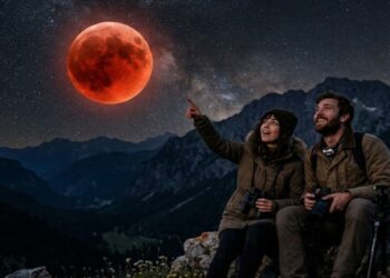 Lua de sangue vai iluminar o céu em raro eclipse lunar e já tem data para acontecer