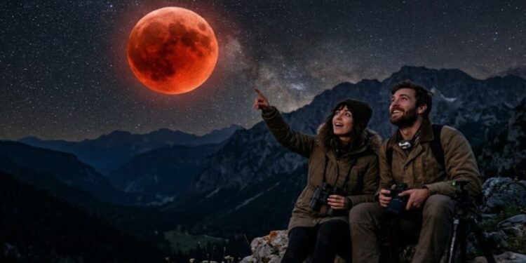 Lua de sangue vai iluminar o céu em raro eclipse lunar e já tem data para acontecer
