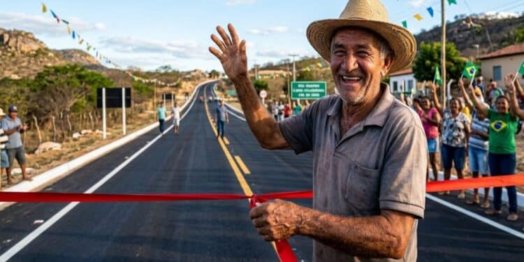 Rodovia CE-354 é inaugurada com investimento de R$ 26,2 milhões e promete melhorar a qualidade de vida dos moradores que aguardavam a obra há vários anos