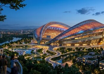 Maior estádio do mundo vai ser construído com megainvestimento de R$ 185 bilhões anunciado por país parceiro da China