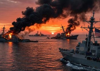 EUA relatam destruição de 17 navios iranianos e golpe quase fatal à Marinha do Irã