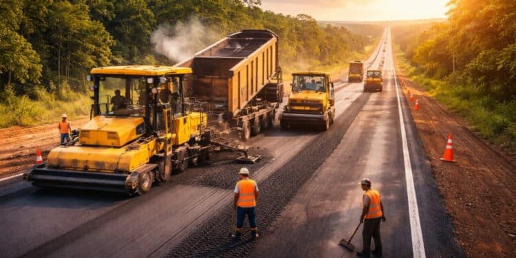 Megaobra em Rondônia revitaliza rodovia e promete viagens mais rápidas entre municípios com recuperação de 127 quilômetros