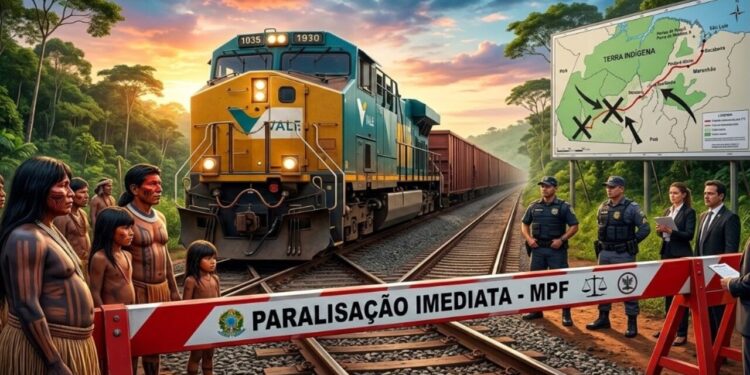 MPF solicita paralisação imediata de trecho da ferrovia da Vale que atravessa terra indígena e banco analisa impactos na ação