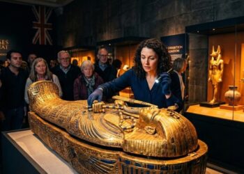 Sarcófago de Ramsés o Grande é revelado pela primeira vez em Londres e 188 artefatos inestimáveis do seu reinado chamam atenção