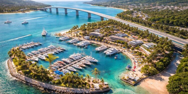 Megaprojeto de complexo náutico pode surgir em Guaratuba após construção da nova ponte no litoral do Paraná e transformar área ocupada por ferry boat em polo turístico