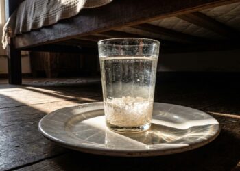 Misturar 2 colheres de sal grosso e vinagre garante proteção espiritual por 7 dias contra a má sorte em casa