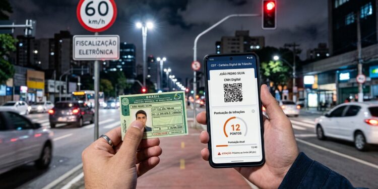 Nova regra da CNH altera limite de pontos e impacta motoristas em todo o país em 2026