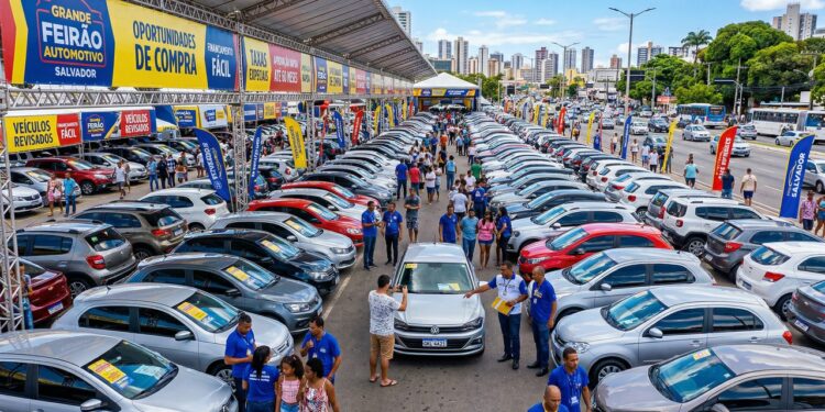 Feirão de seminovos em Salvador aprova financiamento com entrada zero e taxa de 0,99% ao mês para mais de 1.500 carros