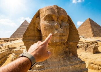 Onde foi parar o nariz da Grande Esfinge de Gizé e por que está sem até hoje?