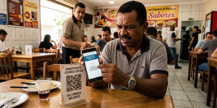 Nova lei do cardápio digital exige internet gratuita e menu físico de segurança em estabelecimentos