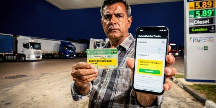 Exame obrigatório da CNH em 2026 pode gerar multa de R$ 1.467,35 para quem descumprir regra