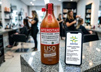 Anvisa determina recolhimento imediato de todos os lotes de alisante por falta de registro sanitário