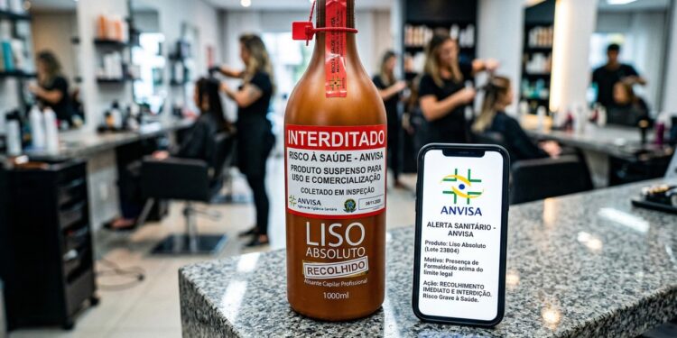 Anvisa determina recolhimento imediato de todos os lotes de alisante por falta de registro sanitário