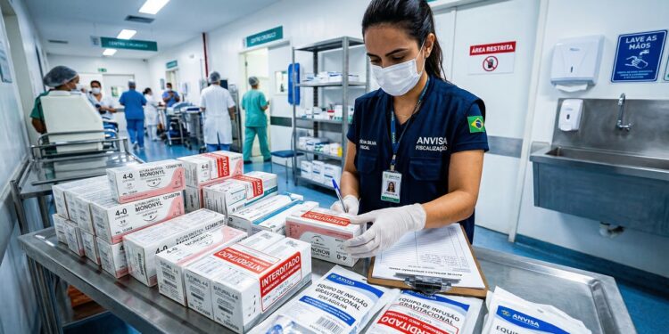 Anvisa determina recolhimento de materiais médicos após identificar falhas graves de rotulagem