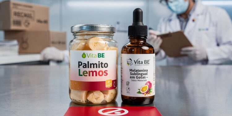 Nova fiscalização da Anvisa em 2026 suspende melatonina em gotas e Palmito Lemos