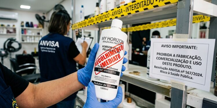 Anvisa manda recolher em todo o Brasil alisante popular após falta de registro e risco à saúde