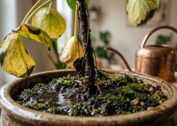 Folhas murchas nem sempre são falta de água: o erro comum que pode acabar com sua planta