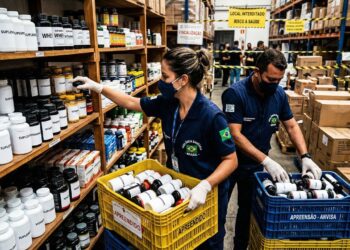 Anvisa suspende venda de suplementos em 2026 após alerta de risco para consumidores