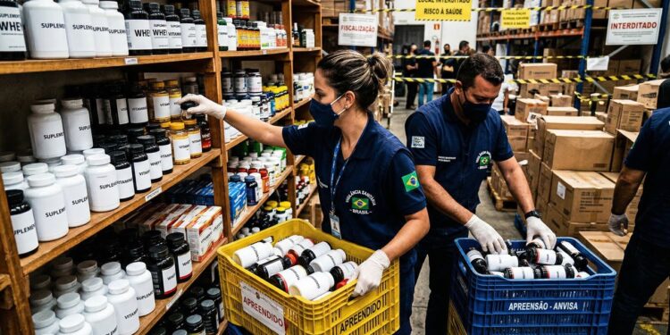 Anvisa suspende venda de suplementos em 2026 após alerta de risco para consumidores