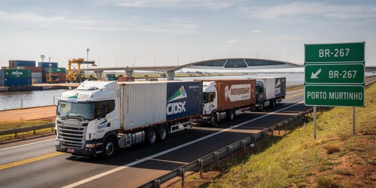 Corredor de 2.400 km aproxima produção do interior brasileiro dos portos do Pacífico