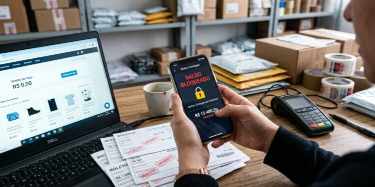 Cliente privada de acesso a R$ 1.126 durante bloqueio de conta e obtém reparação contra PagBank