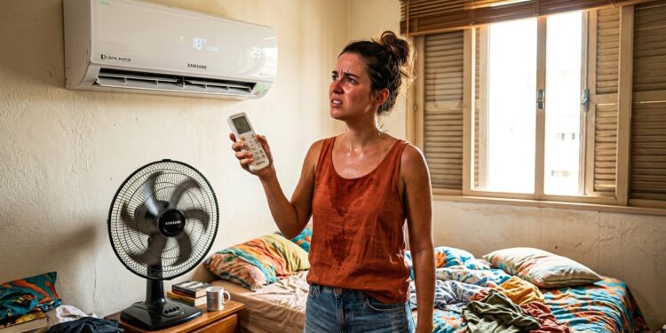 Quando o ar-condicionado fica horas ligado e o ambiente não esfria o problema pode estar em algo simples