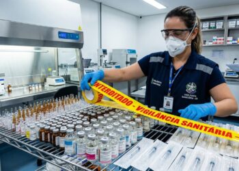 Anvisa suspende medicamentos manipulados após identificar riscos de contaminação em farmácia