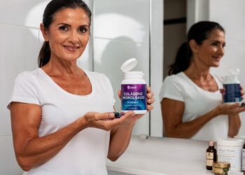 Colágeno ganha destaque entre mulheres acima de 45 anos pela possível ação na firmeza da pele
