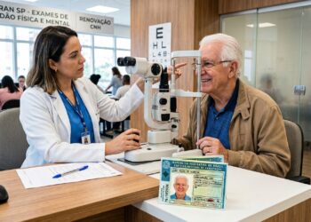 Renovação da CNH muda para motoristas com 50 anos ou mais em todo o país