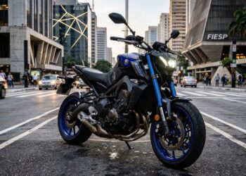 Fazer FZ15 2026 da Yamaha combina consumo de até 45 km/l e ABS de série por R$ 21.090