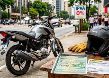 Lei em vigor zera a cobrança do IPVA de motos de até 170 cilindradas e beneficia donos de modelos populares