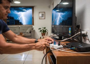 Eletrodomésticos que devem ser desligados durante tempestades com raios para evitar acidentes em casa