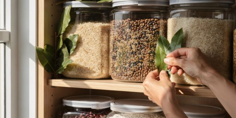 5 formas simples de usar folhas de louro para afastar insetos da despensa sem produtos químicos