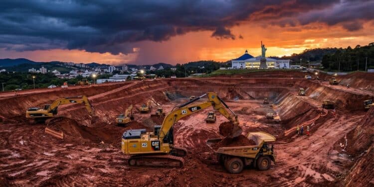 Terreno da Havan em Brusque promete guardar 30 milhões de litros de água e proteger a cidade de alagamentos