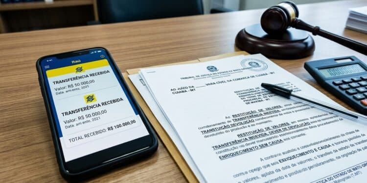 Homem recebe Pix de R$ 100 mil por engano e terá que pagar multa de R$ 10 mil pela Justiça